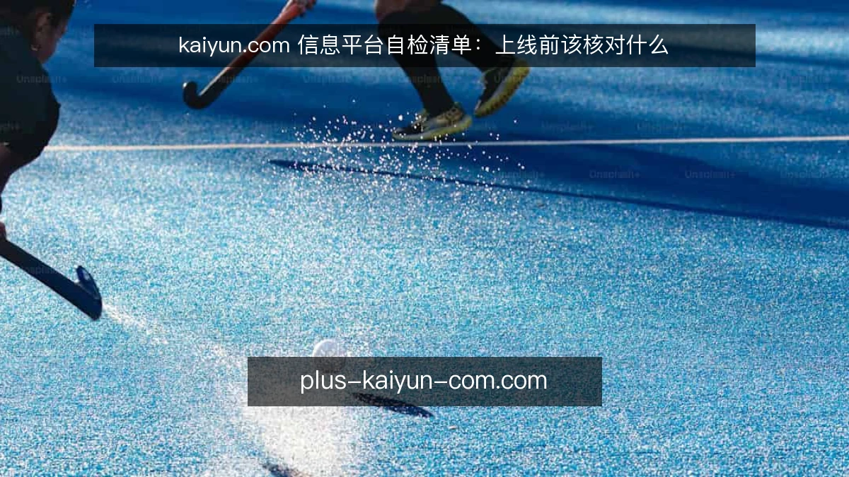kaiyun.com 信息平台自检清单：上线前该核对什么